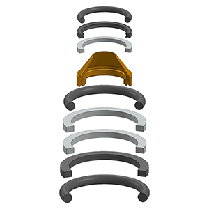 Case-IH Hydraulic Seal Kit, K962555